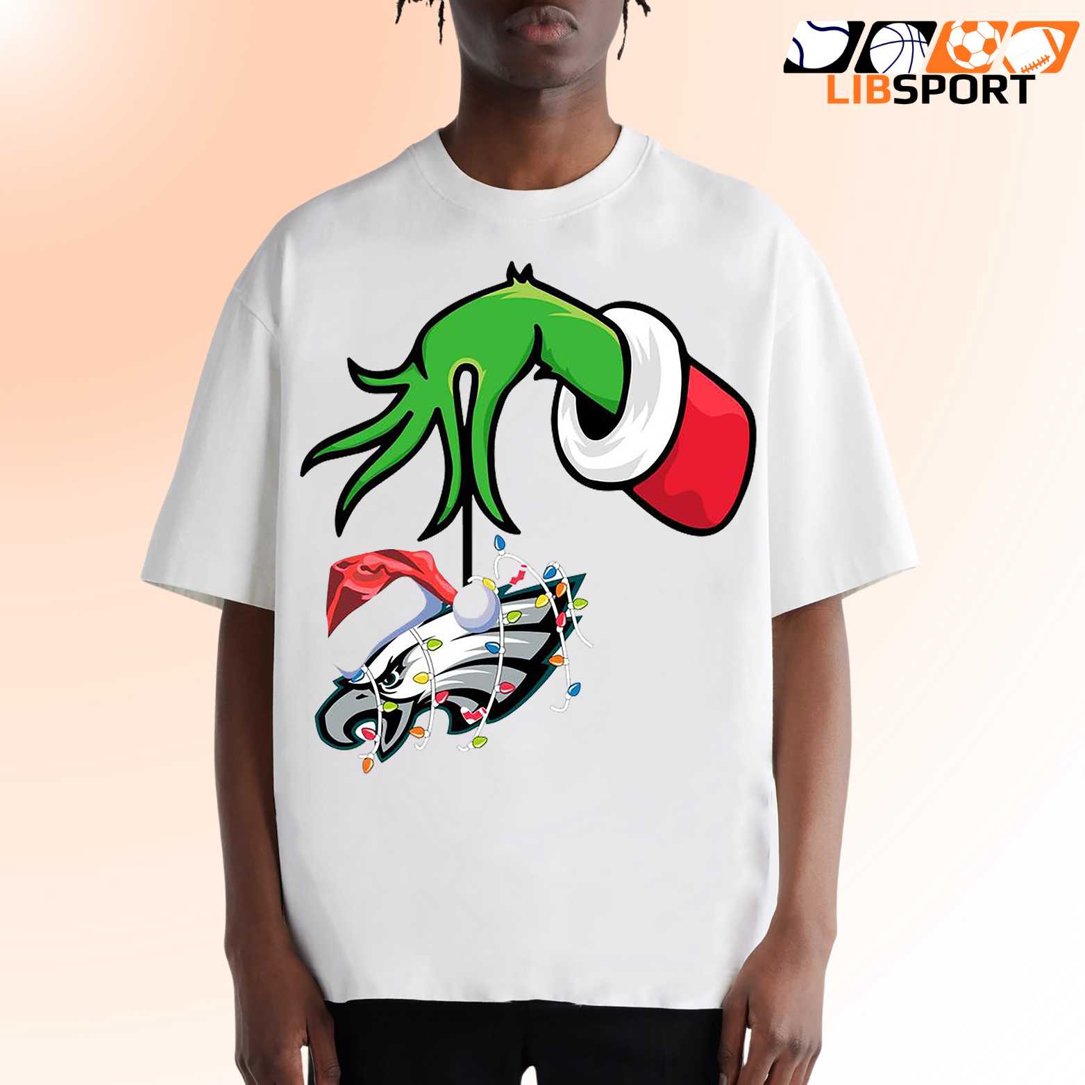 Philadelphia Eagles Grinch Christmas Shirt, Nfl Holiday Tee, Unisex T-Shirt